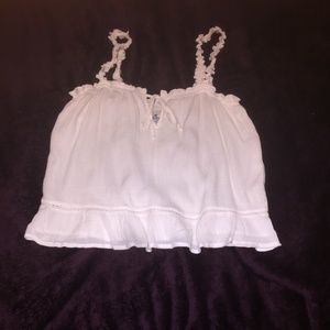 White Hollister tank